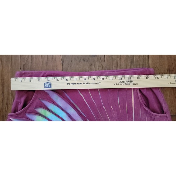 NWT Grateful Dead Women's Groovy Vivid Tie Dye Piping Elastic Waist Skirt Sz L‎ - Picture 4 of 6